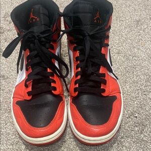 Jordan Retro Red and Black Men's Shoes